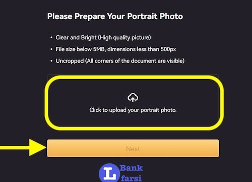 آپلود عکس سلفی از خود