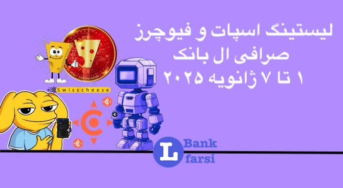 ارزهای جدید در صرافی البانک از تاریخ ۱ تا ۷ ژانویه