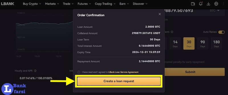 اطلاعات وام ارز دیجیتال